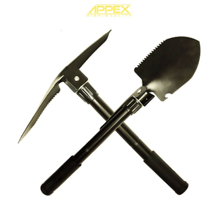 APPEX multipurpose folding shovel model 1402