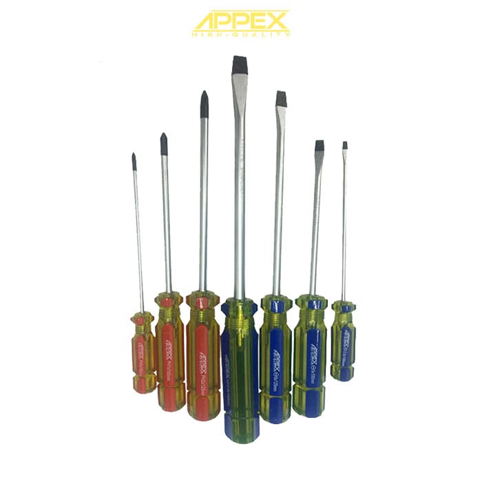 Screwdriver set of 7 pieces APPEX model 1107