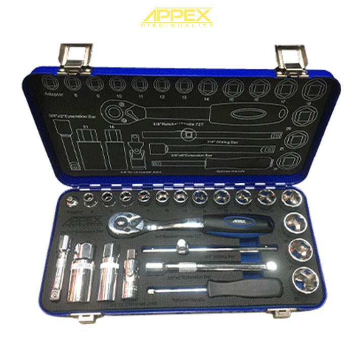 Box of 24 APPEX fabrics, model 1524