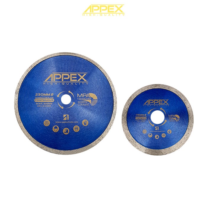 Ceramic plate on APPEX model 2623S